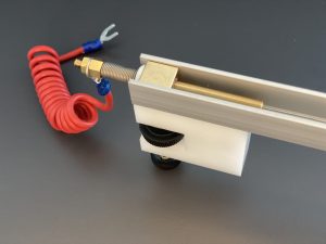 Juego de conexión lado izquierdo para 0,9 mm. cable calefactor, piezas de repuesto para máquinas dobladoras de láminas de plástico Shannon