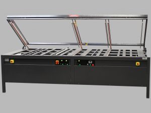 HRP-V verticale grote warmtebuigmachine, Shannon plastic plaatbuiger
