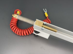 Juego de conexión lado izquierdo para 0,9 mm. cable calefactor, piezas de repuesto para máquinas dobladoras de láminas de plástico Shannon