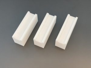 blocchi di teflon per profilo di piegatura della lamina rivestita di teflon, accessori per piegatura della plastica Shannon