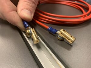 Working length adjusting set